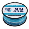 Reaction Tackle Braided Fishing Line - 8 Strand Blue Camo