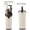 ELPMD Artificial Leather Umbrella Holder Rack Hallyway Cane Stand for