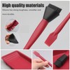 4pcs/set Woodworking Glue Brush Tool Kit Silicone Brush Durable Wood