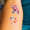 NINNA e MATTI 2 Packs of Temporary Tattoos for Kids,