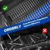 40PCS Modular Wrench Organizer - Wrench Tool Organizers for Tool