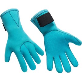 YJZQ Professional 3mm Neoprene Wetsuit Gloves Stretchy Scuba Diving Gloves Water Snorkeling Gloves Swim Kayaking Gloves Paddle Sailing Surf Water Sports Thermal Gloves for Men Women