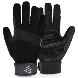 Igoera® Climbing gloves with high-quality and robust seams, finger gloves for climbing and bouldering for more grip and protection on the rock and on the wall, unisex