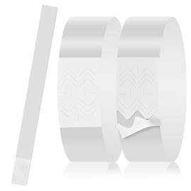 IRIYULI Wristbands Disposable for Events 14 Colors 100/200/500/1000 Pieces/Pack Synthetic Paper Fluorescent Waterproof Tear-Resistant Handwritten Suitable for Re-entry Management Team Division
