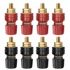 DaFuRui Remote Battery Terminals，8Pack 6mm 1/4" Stud Premium Remote Battery