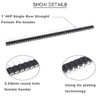 Ticfox Female Pin Header Single Row Pin Straight Single Row