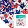 CuteBone 4th of July Dog Shirts 2-Pack Soft Pet Clothes
