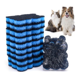 Klyuqoz Pet Hair Remover for Laundry, 10 PCS Dog Hair Remover for Laundry, Hair Remover for Laundry Reusable, Clothes Anti-Winding Adsorption, Dog and Cat Hair Remover (Kitten Shaped)