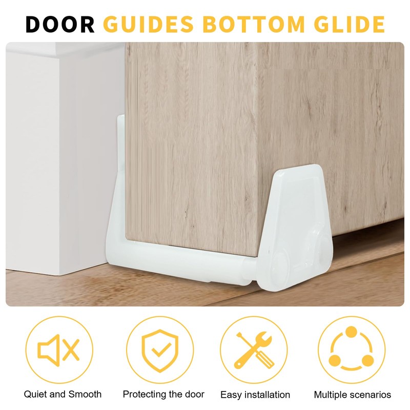 RV Sliding Door Guide, Adjustable Sliding Barn Door Hardware with
