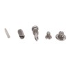 Flute Repair Kit Pads DIY Maintenance Tools Set Musical Instrument