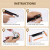 8 Inches Draw Knife Debarking Tool for Woodworking, Straight Draw