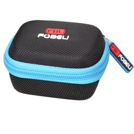 FBLFOBELI Hard Case Compatible with DEWALT Jobsite Pro Wearable Bluetooth Speaker, also fits for Noxgear 39g Wearable Bluetooth Speaker, Magnetic Clip-On Mini Speaker Storage (Blue)