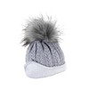 Sterntaler Unisex Baby Knitted Hat, silver mel.