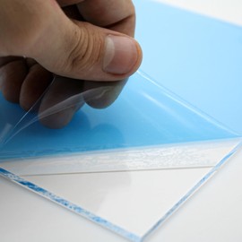 DOJA Barcelona Transparent Acrylic Glass Sheet, 210 x 297 mm, 3 mm, Pack 1, A4, Methacrylate Glass Panel, Safe and Durable Acrylic Glass Sheet, Acrylic Plate for Design & Decoration