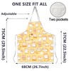 ENSIANTH Cute Shiba Inus Apron with Pocket Shiba Inu Dog