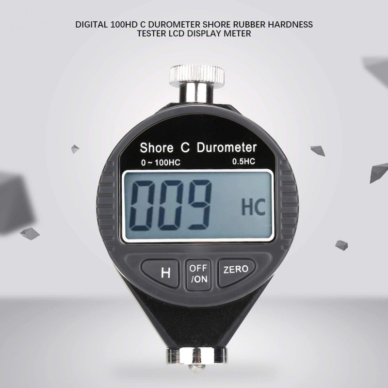 Durometer Meter, Lee Lead Hardness Tester, Digital 100HD C Durometer