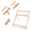Weaving Looms with Stand, Wooden Multi-Craft Weaving Loom Kit Adjustable