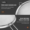 Walfos Fine Mesh Strainer Set of 3, Stainless Steel Wire