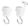 Pispoer Hanging Hooks for Duct Rails, Lighting Fixture Wiring, Shop