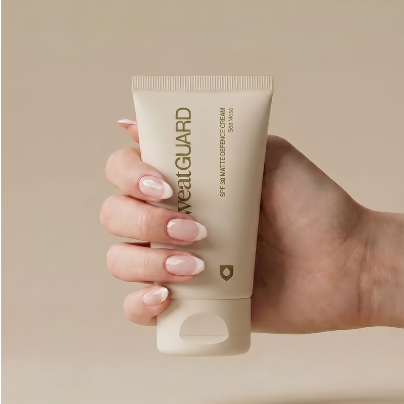 Sweat Guard SPF30 Antiperspirant Sun Cream Moisturiser for Face 50ml