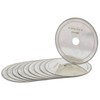 JINGLING 100mm 4" Diamond Lapidary Saws Blades, Super-Thin Rim 0.35mm