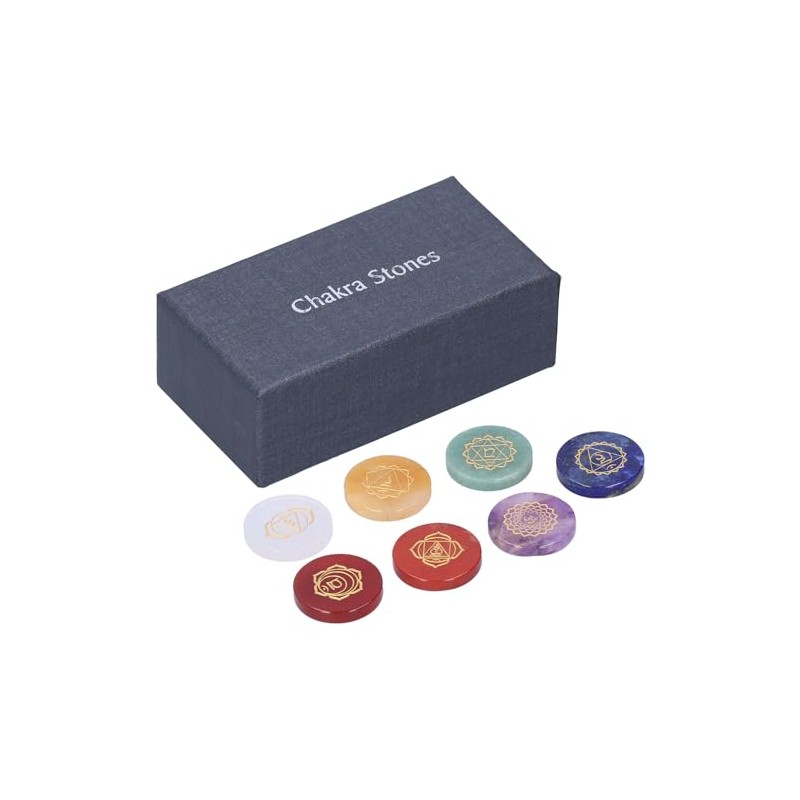7 Chakra Multi Stone, Reiki Healing Crystals Piedras Preciosas con