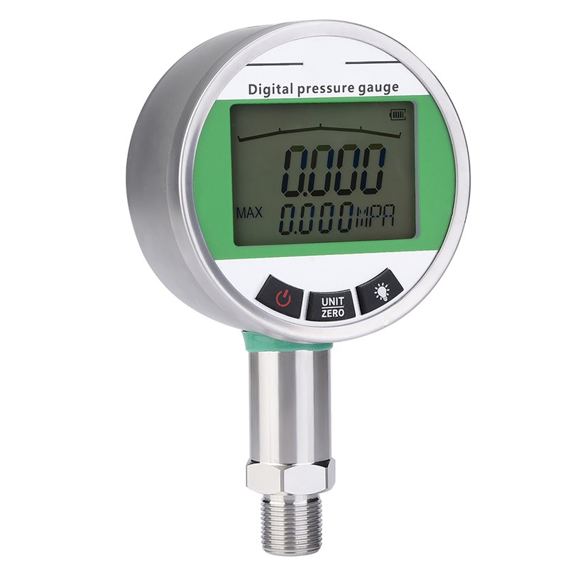 01.6MPA Digital Stainless Steel Hydraulic Pressure Gauge with M20*1.5 Connector