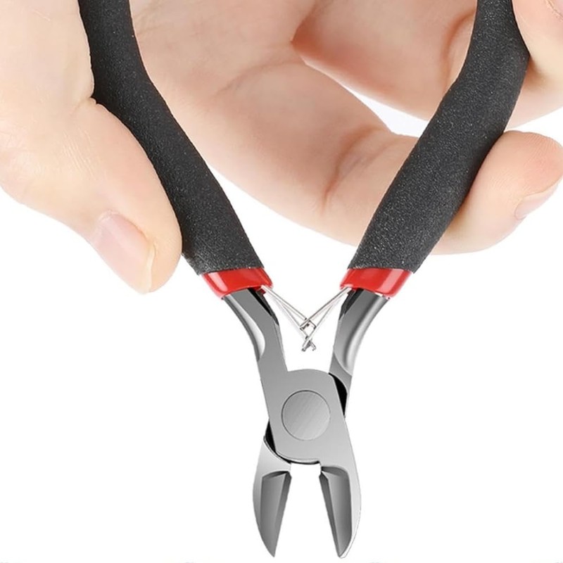 2PCS Precision Wire Cutter Wire Flush Cutters Wire Pliers with