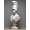 Athena Minerva Bust Greek Roman Goddess Statue Handmade Sculpture Head