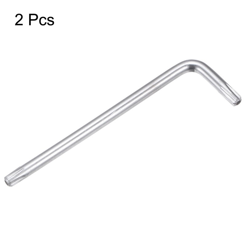 sourcing map 2pcs T15 Tamper Proof Torx Star Key Bit