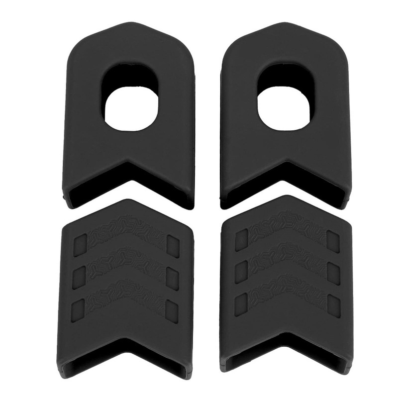 Alomejor 1 Piar Crank Cover Protector de Brazo de Funda