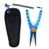 Fishing Lure Pliers Tongs Multifunction Aluminum Alloy Hook Remover Tool