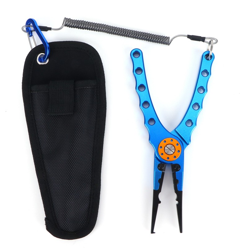 Fishing Lure Pliers Tongs Multifunction Aluminum Alloy Hook Remover Tool