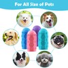 Hmobnv Dog Toothbrush Kit,Finger Toothbrush for Dogs, Finger Toothbrush for