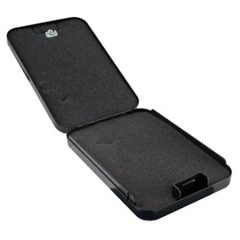 Lockdown Keyed Compact and Subcompact Handgun Vault with All Steel Construction, TSA Approval and CA DOJ Certification for Secure Storage and Travel