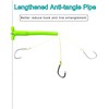 CAIGAO Superior Nylon Material Leader Rigs with Hooks Stainless Steel