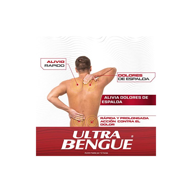 Ultra Bengue Gel Olor Anestesia Alivia Dolor Desinflama Tubo 35g