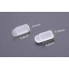 Push-in Glasses Nose Pads,Eyeglasses Nosepads Replacement for Glasses Eyeglasses Frames,Snap-in/Slide-on