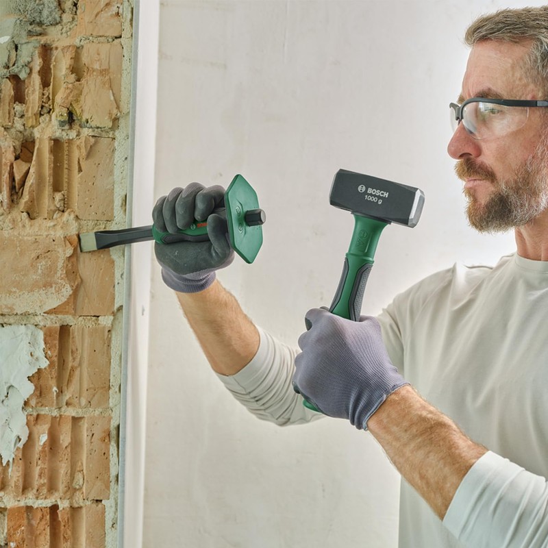Bosch Flachmeißel 22-250mm (Doppelt gehärtete Meißelsklinge für anspruchsvolle Aufgaben; Chrom-Vanadium