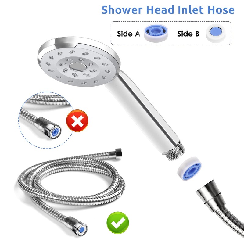 12pcs Shower Flow Reducer Limiter, Shower Head Flow Restrictor Water