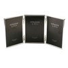 Triple Silver Plated Photo Frame