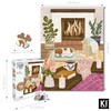 500 Piece Puzzle for Adults Hygge Collection Cozy Fireplace by