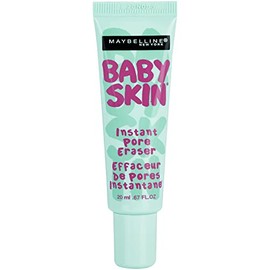 Maybelline Baby Skin Pore Eraser, Prebase de Maquillaje, Primer Hidrante con Fórmula Ligera para que la Piel Respire, Apta para Todo Tipo de Piel, Color Transparente, 20 ml