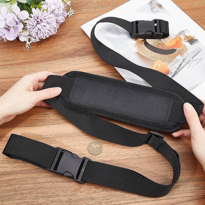 GORGECRAFT Pack of 2 Carry Straps for Beach Chairs, Adjustable