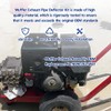 Lotcesfun Engine Motor with Exhaust Pipe,18310-ZE2-W61 Muffler Exhaust Pipe Kit