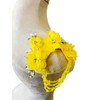 3D Three-Dimensional Flower Rhinestone Applique Sewing Shining Beads Stones Trim