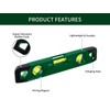 Teronbeta Magnetic Spirit Level 23 cm Features 3 Levels 0°/45°/90°,