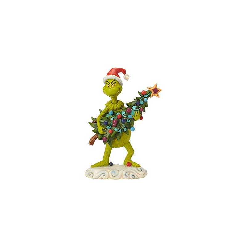 Enesco Dr. Seuss el Grinch por Jim Shore Robando Árbol