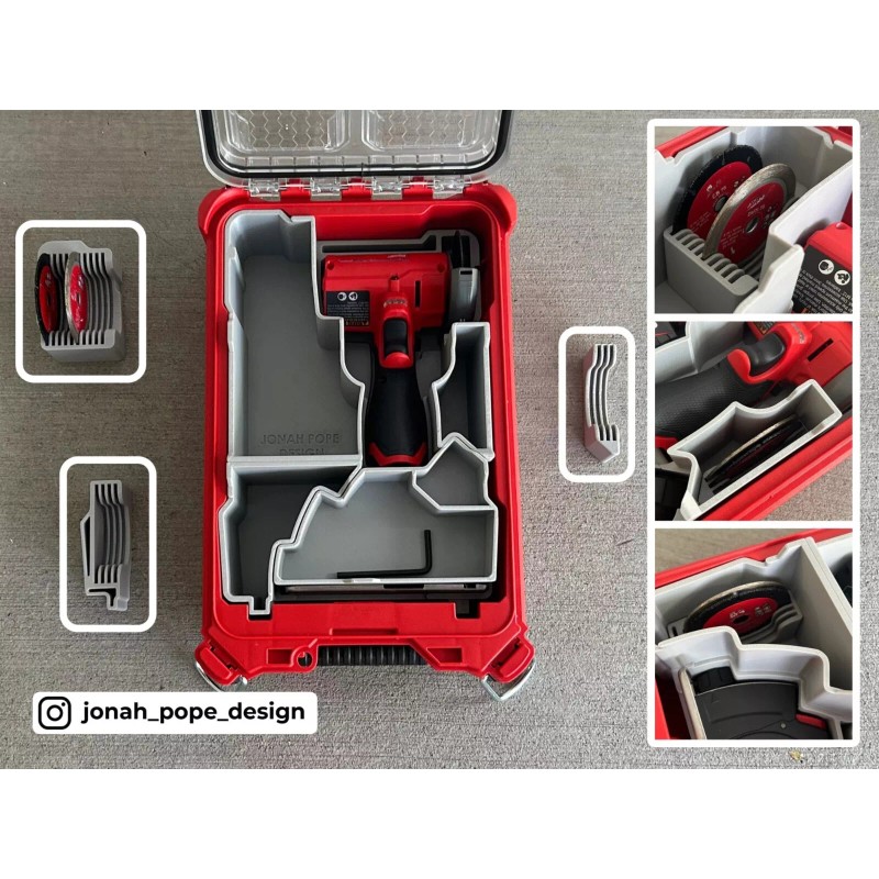 Jonah Pope Design M12 Cut Off Tool Insert for Milwaukee