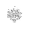 100pcs Transparent Rhinestones Mini Sharpened Bottom Exquisite Crystal Gems for